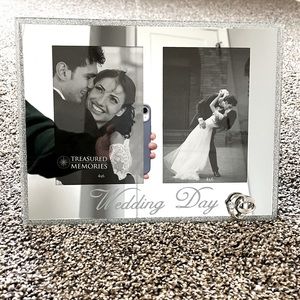 Wedding day picture frame